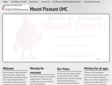 Tablet Screenshot of nwy.mountpleasantumc.org